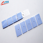 High Durability Blue Heat Sink Thermal Pad For Telecommunication Hardware