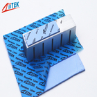 Volume Resistivity 1.0*1012 Ohm-cm 2.0mmT blue silicone pads for Routers