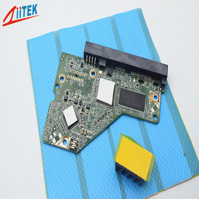 Dielectric Constant 5.0 Mhz Silicone Thermal Pad For Led Panellight