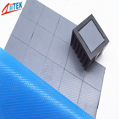 Dielectric Constant 3.9 Mhz Heat Sink Thermal Pad Rohs Compliant Gray For Routers