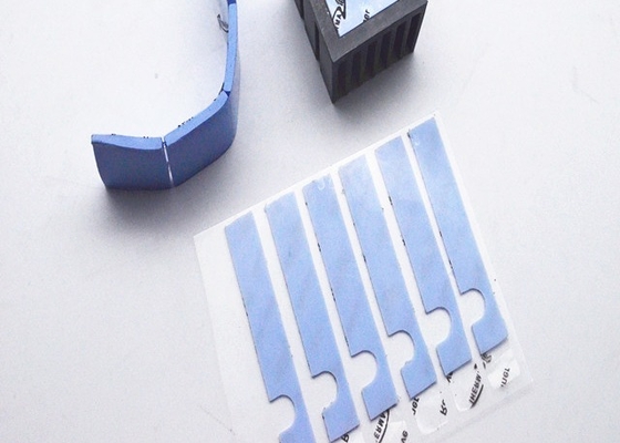 High Durability Blue Heat Sink Thermal Pad For Telecommunication Hardware
