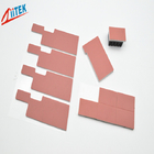 Pink/White Good Thermal Conductive Thermal Pad for Audio and Video Components