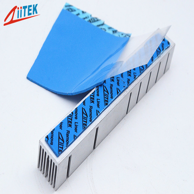 Heat Dissipation 7W Thermal Conductive Silicone Pad For Micro Heat Pipe Thermal Solutions