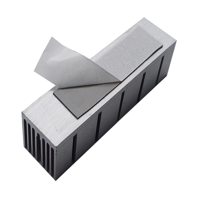 CPU Die Cut Silicon Thermal Pad with High Thermal Conductivity and 20 Hardness