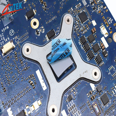 China Customized Thermal Pad High Temperature Resistant Thermal Insulated Gap Pad For GPU Laptop