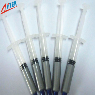 Gray Thermal Grease Metal Oxide Filled Silicone Oil For Computer CPU