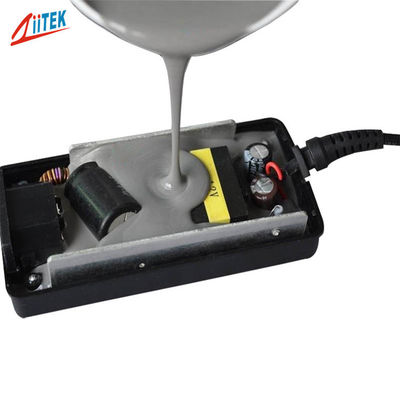 White 1.2W/mK Two Compound Thermally Conductive Potting Compound for Electronic Component