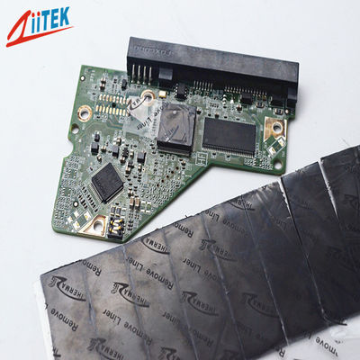 High Quality Heat Insulation Silicone CPU thermal pad with different thickness