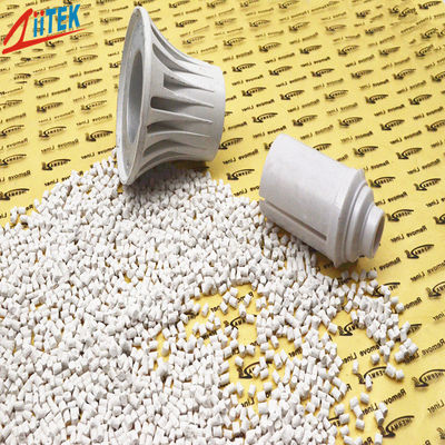 LED Thermal Conductive Nylon Granules Pellets Form White Plastic Heat Conduction Material