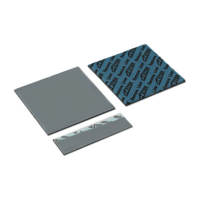 Gray Soft Silicone Thermal Pad 6.5W High Thermal Conductivity For Electronics Cooling