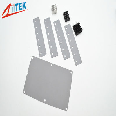 Thermally Conductive Insulator Pad Efficient Heat Dissipation Silicon Pad Insulation For Video Components Motor Controllers