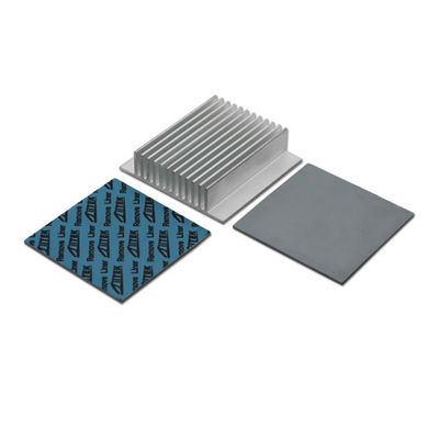 1.5mm Silicone Thermal Conductive Pad Heat Conductivity Interface Materials For Cooling LED CPU GPU Laptop