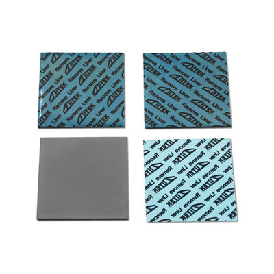 Gray 2.0W Thermal Insulation Silicone Soft Pad Thermal Gap Pad For Heat-Sink GPU Laptop Cooling