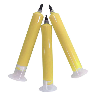High Performance Yellow Thermally Conductive Gel For Radiating Modules Components