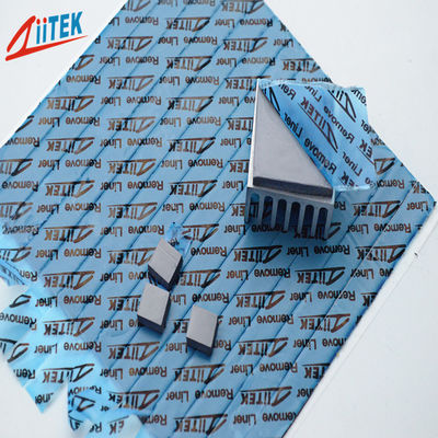 Gray Thermal Conductive Silicon Pad1.5W 0.5~5.0mm Thick heat sink Thermal Gap Filler Pad For Car Battery