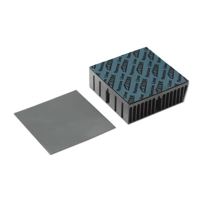 Dark Grey Silicone-Based Gap Pad Filler Soft Thermal GAP PAD Materials For AI Processors AI Servers Smart Home Telecom