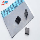 LED Light Compressible Gap Filler Pad , Heat Sinking Thermal Conductive Silicone Pad