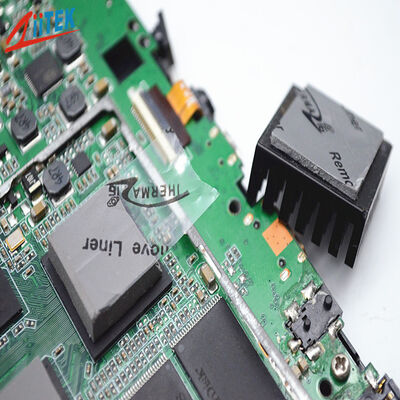 Self Tacky Thermal Gap Filler High Thermal Conductivity CPU Thermal Pad Silicone Sheet 3.0W/mK Electrically Isolating With 1.5 Millimeter Thickness