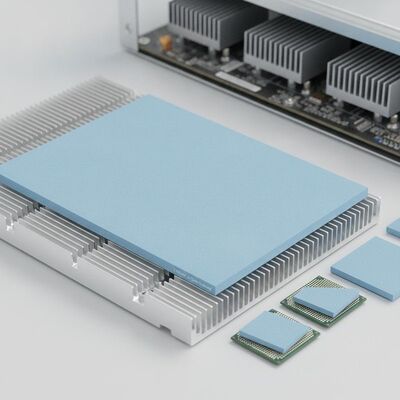 Thermal Conductive Silicone Thermal Pad 2.0W/mK For Heat Transfer In AI Processors And AI Server Hardware Applications