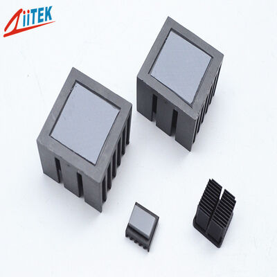 5.0W Gray Thermal Interface Silicone Thermal Pad With Flame Retardant Properties For Automotive And Industrial Electronics