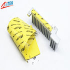 Die Cut Silicone Thermal Pad Yellow Electronic Micro Heat Pipe 2W/MK 45SHORE00