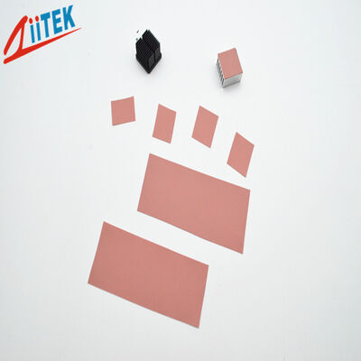 Good Heat Conductivity Silicone Thermally Conductive Electrical Insulator Gasket For Handheld Portable Electronics