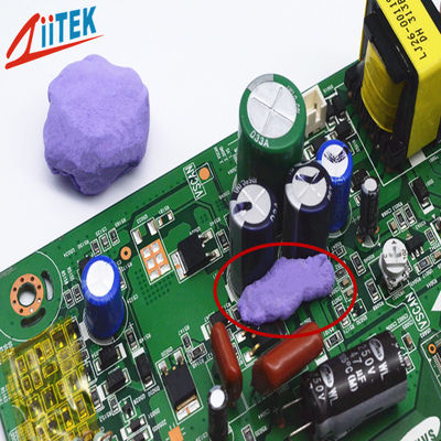 UL 94 V-0 Good Performance 6W/MK Heat Transfer Thermal Silicone Gel For Heat Sink