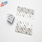 2.3 g/cC 0.5-5.0mmT Gray Silicone Thermal Pad For LED Light