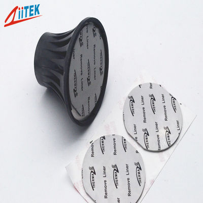Heat Sink Silicone Rubber Thermal Conductive Pad Thickness 0.25-5.0mm 1.25W/MK For AI Processors Cooling