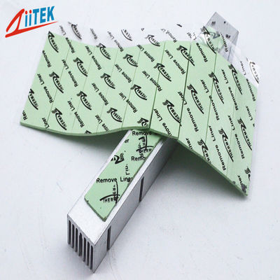 Electrically Insulated Silicone Thermal Pad Thermally Conductive Silicon Material For Display Card