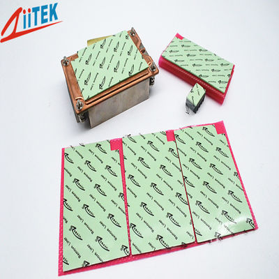 Good Performance Thickness 3mmT Heat Transfer Thermal Silicone Pad For LED Aluminum Plate