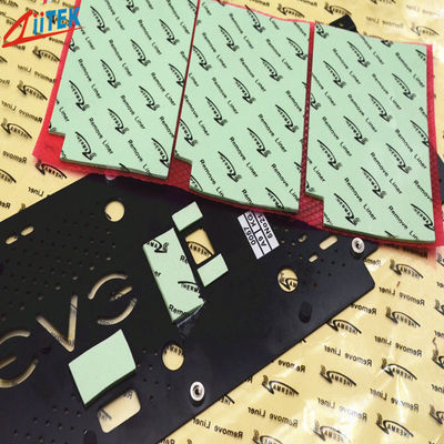 China Professional Factory  RoHS Compliant High Cost-Effective 1.5W/MK Silicone Thermal Gap Pad For CPU