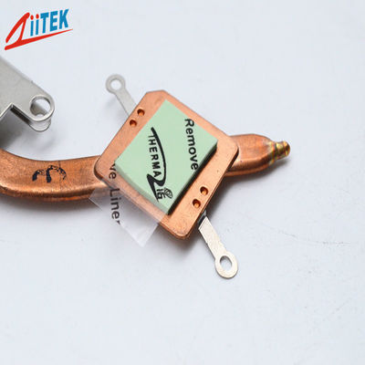 Green Color Electronic Thermal Gap Filler Gpu IC Chip Thermal Conductive Pad for AI Service dissipate heat
