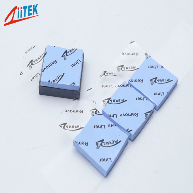 Blue Heat Sink Pad 1.2W/M-K Hardness 12±5 Shore 00 For Micro Heat Pipe