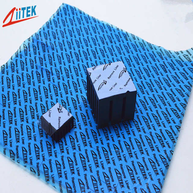 Continuos Use Silicone Thermal Pads Temp -40℃~160℃ Easy Release Construction For Routers
