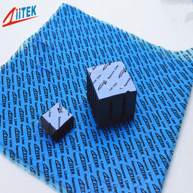 Continuos Use Silicone Thermal Pads Temp -40℃~200℃ Easy Release Construction For Routers
