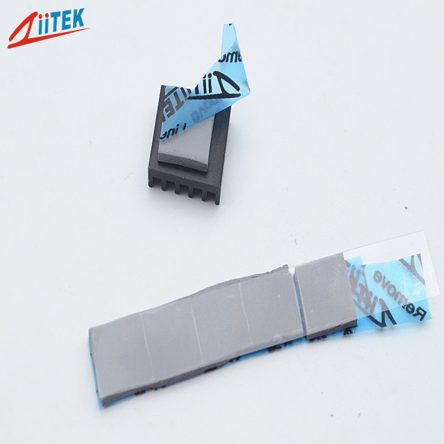 Ceramic Filled Silicone Elastomer heat sink thermal pad For Monitoring Power Box