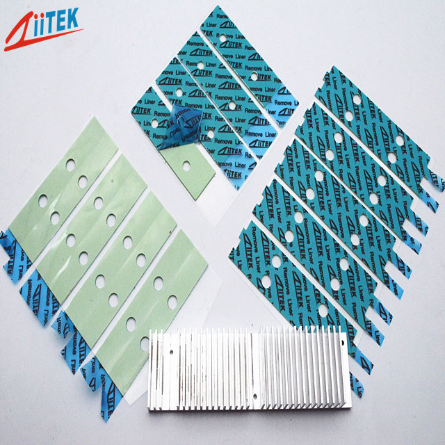 Highly Efficient Thermal Conductivity 1.2W/MK Silicone Thermal Pads For Laptop Heat Insulation Materials