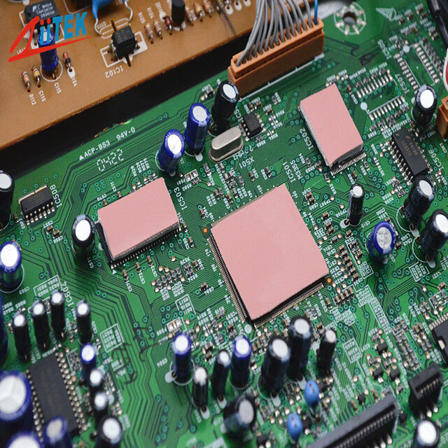 Extremely Soft Thermally Conductive  Silicon Thermal Pad 1.0 W/MK Heat Resistant Thermal Gap Pad