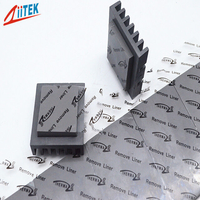 RoHS Ompliant Custom Thickness And Shape Extremely Soft Thermal Pads For Solar Photovoltaic Panel