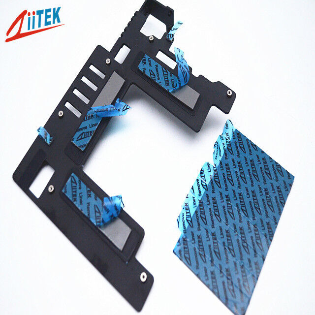 CPU Thermal Pad 4.5mm Thickness Thermal Conductive Material With Silicone Base And Flame Retardant For Electronic Devices