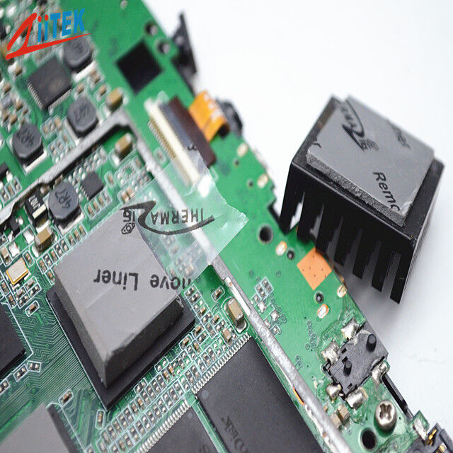 Die Cut Thermal Pad Silicone Conductive Heatsink Cooler Pads 2.0W/mk Self-adhesive Ceramic Filled Silicone Elastomer