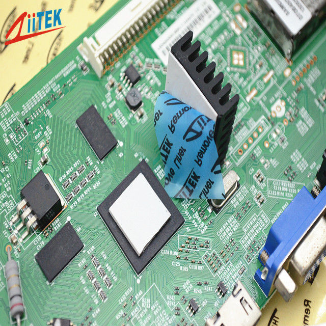 Home Appliance Industry 0.5-5.0mmT Thickness Silicone Thermal Pad For LED Light