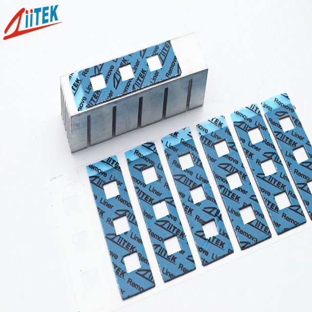 1.5mm To 5.0mm Thick 1.5W Ultra Soft Silicone Pad For CPU GPU ...