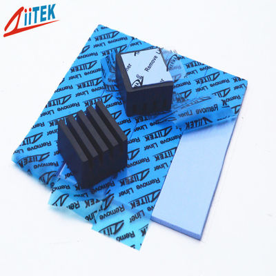 3.0W/Mk High Effective Silicone Gap Filler Pad CPU Pad Blue Color For Power Supply