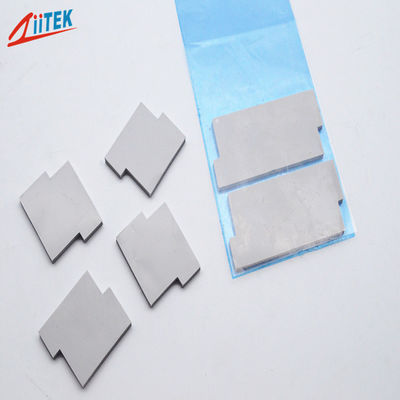 Gray 3.0W/Mk Heatsink Insulation Silicone Thermal Pads For Network Communication Products