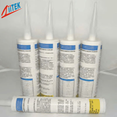 One Component Dealcoholized Thermally Conductive Silicone Adhesive for Room Temperature Curing Hardness 25 Shore A