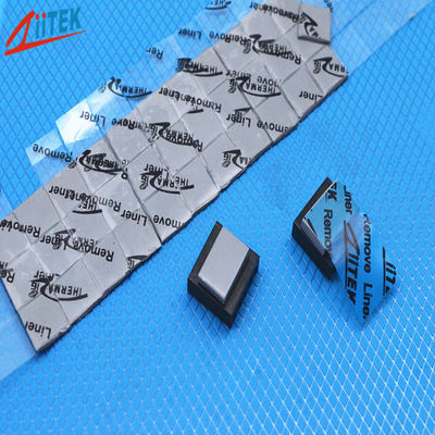 Thermal Conductive Silicone Pad For Notebook Memory Motherboard Display Gray Thinkness Range 0.030" 0.75mm -0.200" 5.00mm