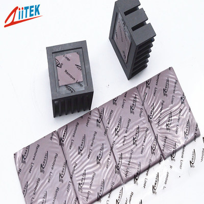 Good Insulation Ultra High Thermal Conductivity Gap Filler Pad For AI Servers