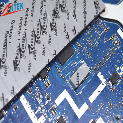 UL And RoHs Certificated High Conductivity 3W Self Adhesive Thermal Gap Pad For Computer CPU/GPU Cooling